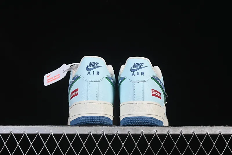 All categories Nk Air Force 1 Air Force series Nk Air Force 1 Low Air Force low-top Nike Air Force 1'07 Low LV joint white and blue Air Force 1 low-top casual sneakers YF9511-809